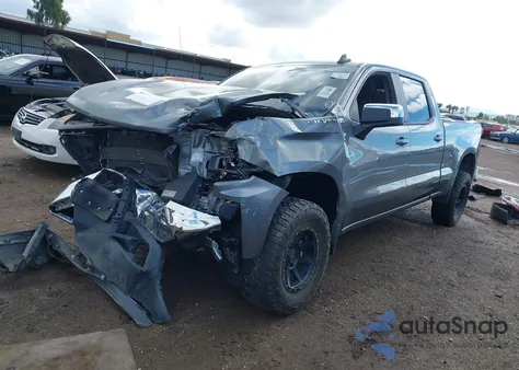 2021 Chevrolet Silverado 1500 2Wd Standard Bed Lt из США, поврежденный, VIN 3GCPWCED8MG103579